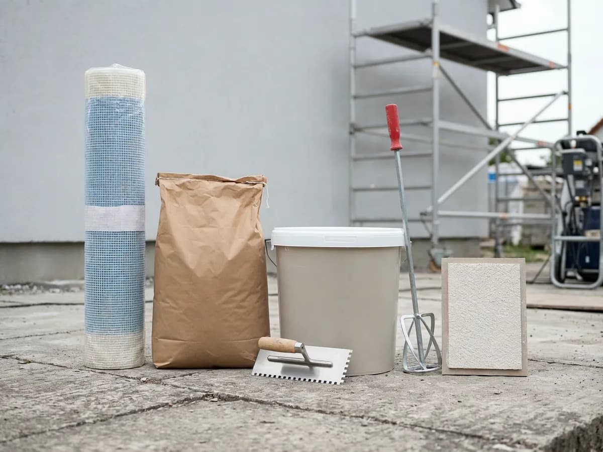 Beschichtungsmaterial für die Fassadensanierung in Fürth